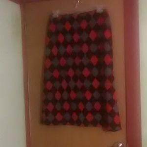 3 for$15 Black red and gray skirt